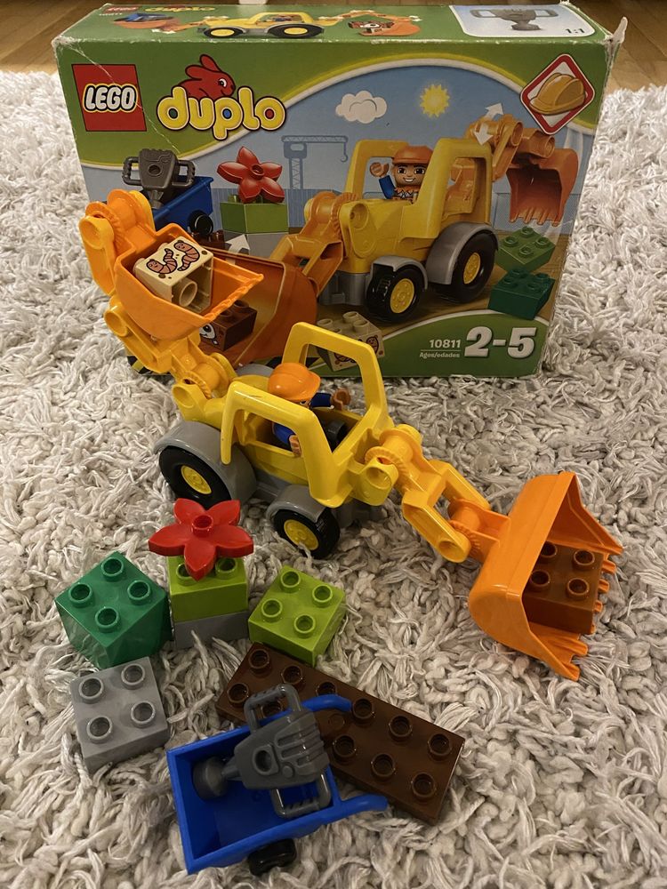 Klocki lego duplo 10811 koparka