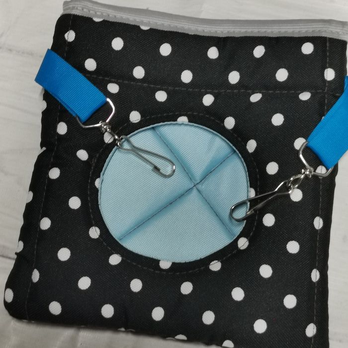 Wodoodporny paśnik do klatki dla gryzoni, 20x20, gratis Karabińczyki