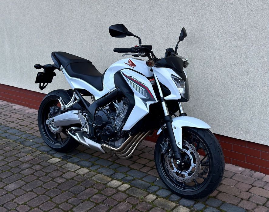 Honda CB Honda cb650 f A2 35 KW Hornet ABS jak nowa 17 tys km cb650 cbr mt z