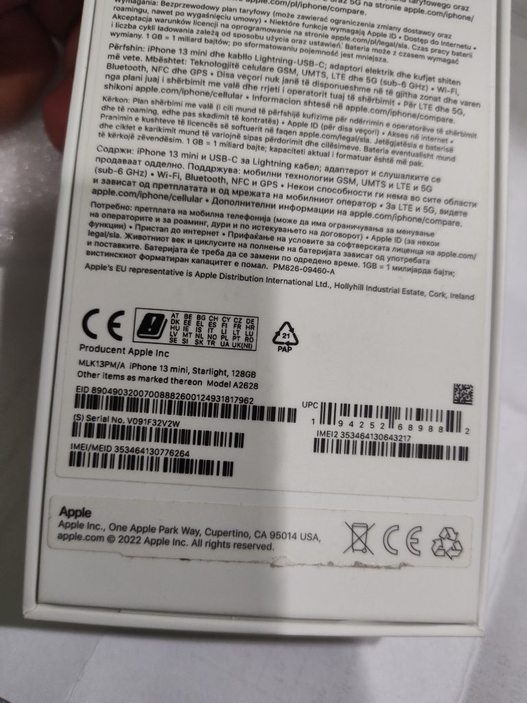 iPhone 13 mini 128 gb