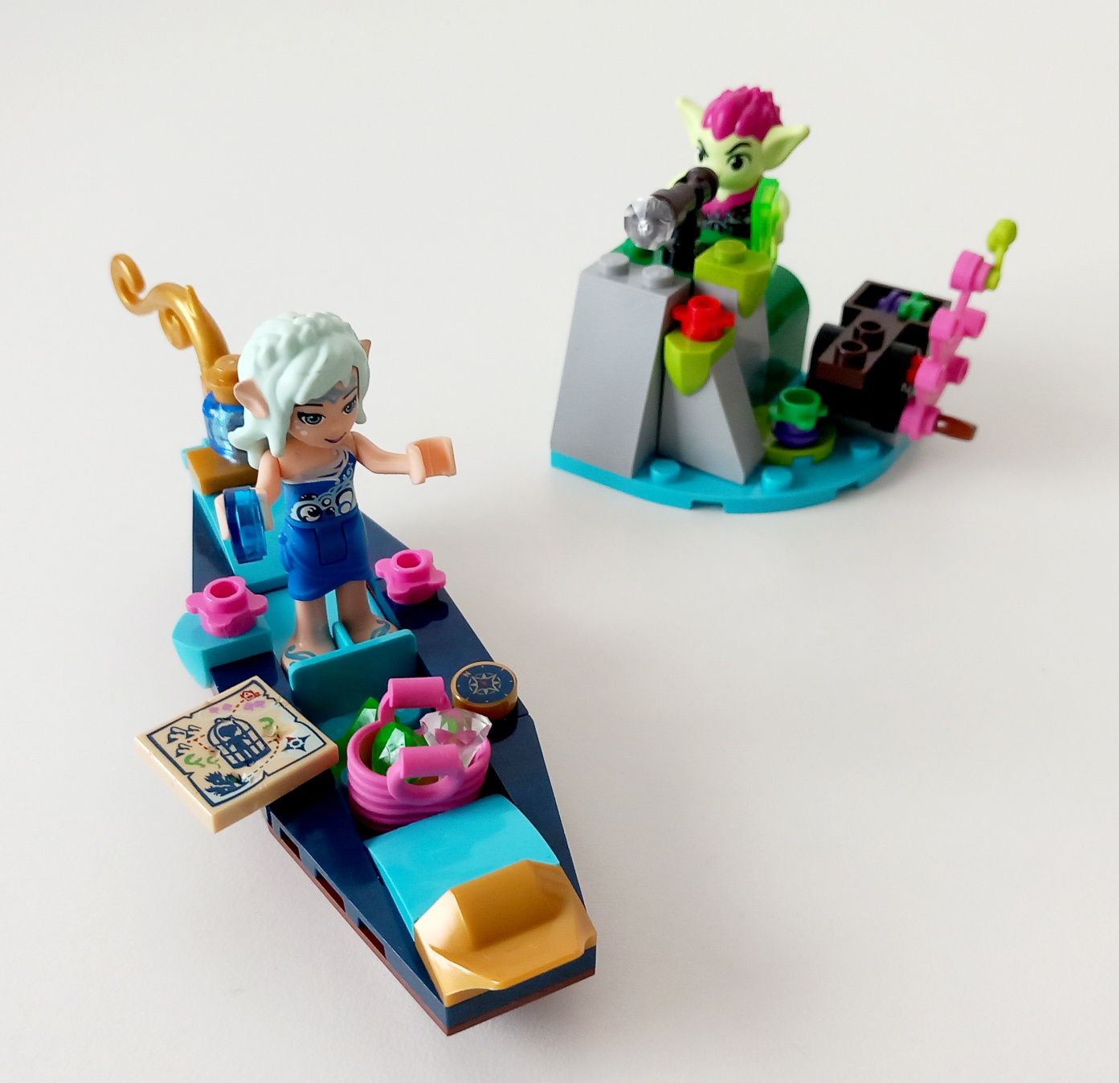 Klocki Lego Elves Gondola Naidy i goblinski złodziej