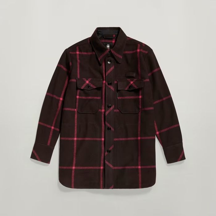 Оригінальна жіноча вовняна overshirt G-Star RAW BF | XS