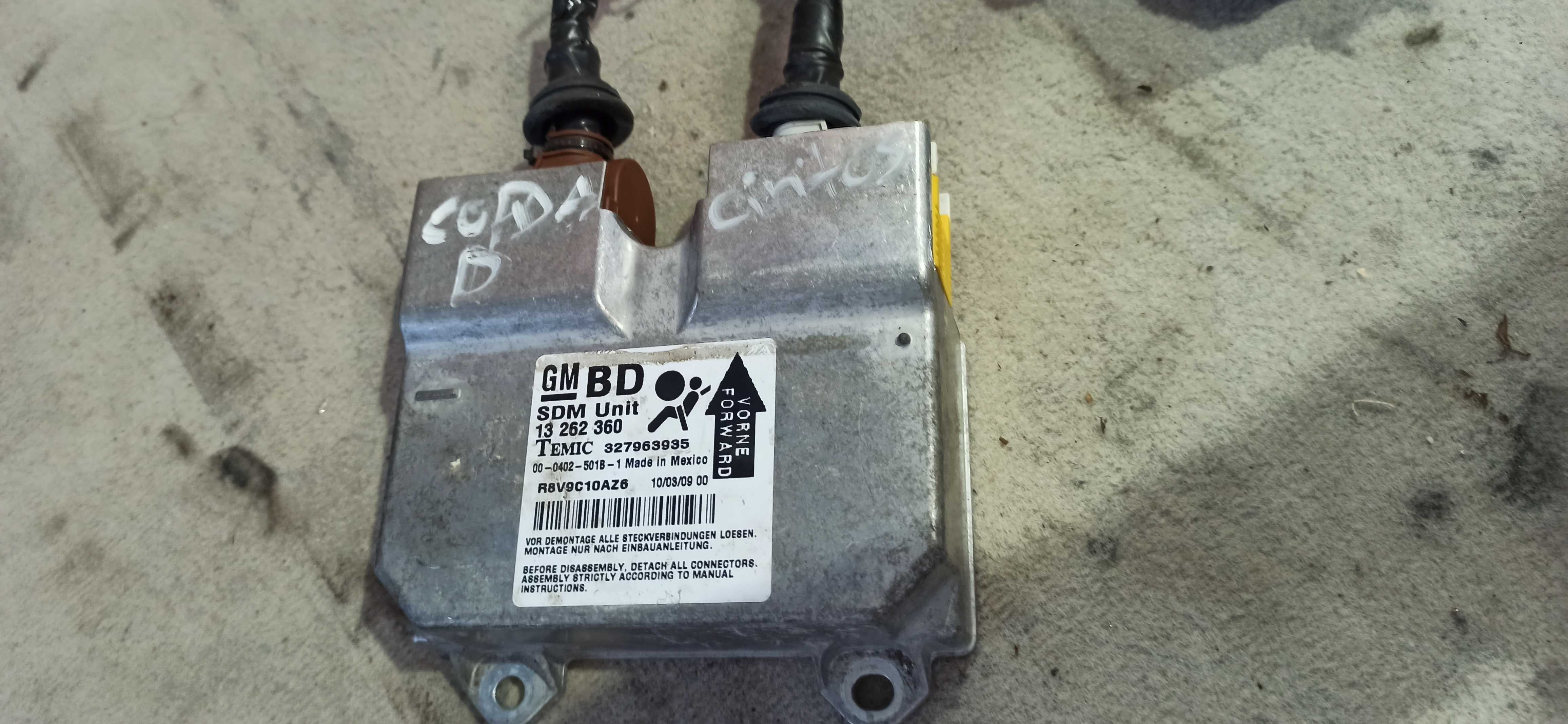 Centralina Modulo airbag OPEL CORSA D