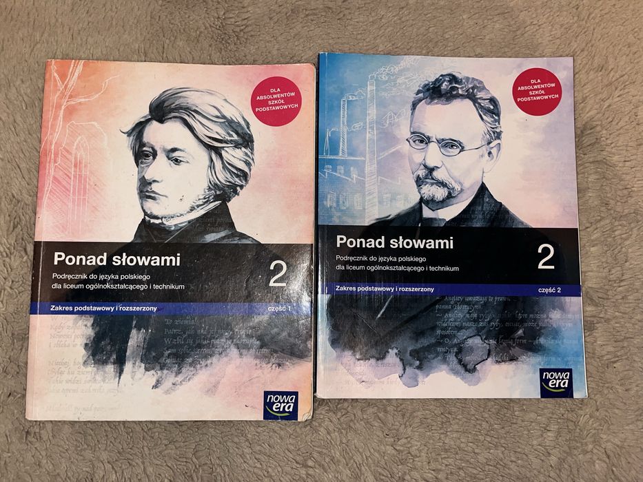 Ponad słowami klasa 1,2,3 i 4