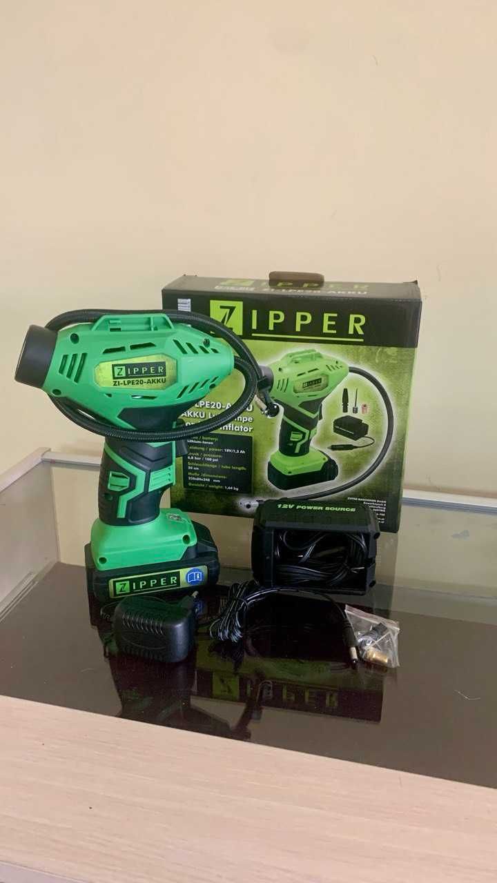 Акумуляторний насос-компрессор Zipper ZI-LPE20-AKK