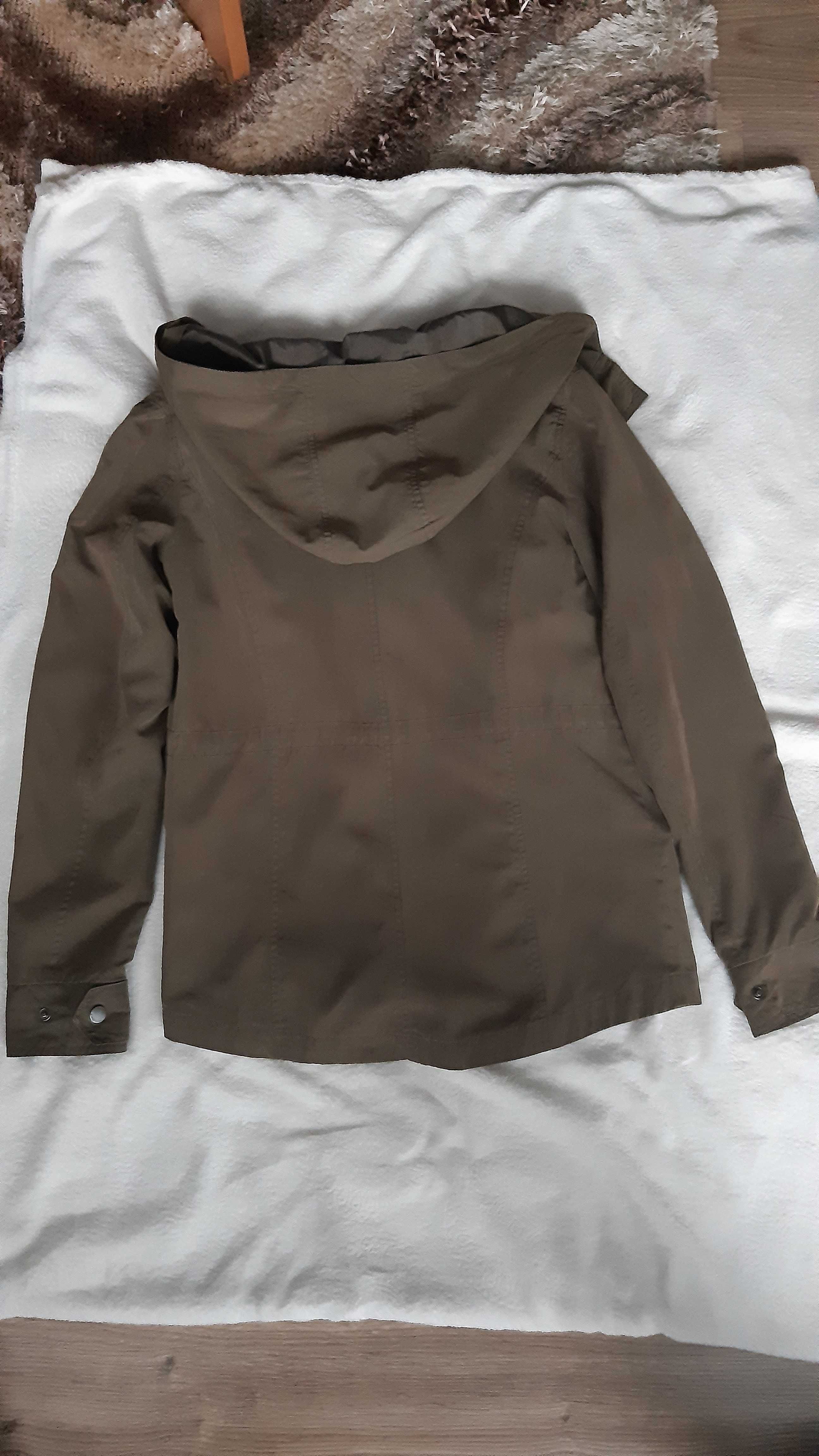 Kurtka parka, khaki, rozm. XS, ONLY