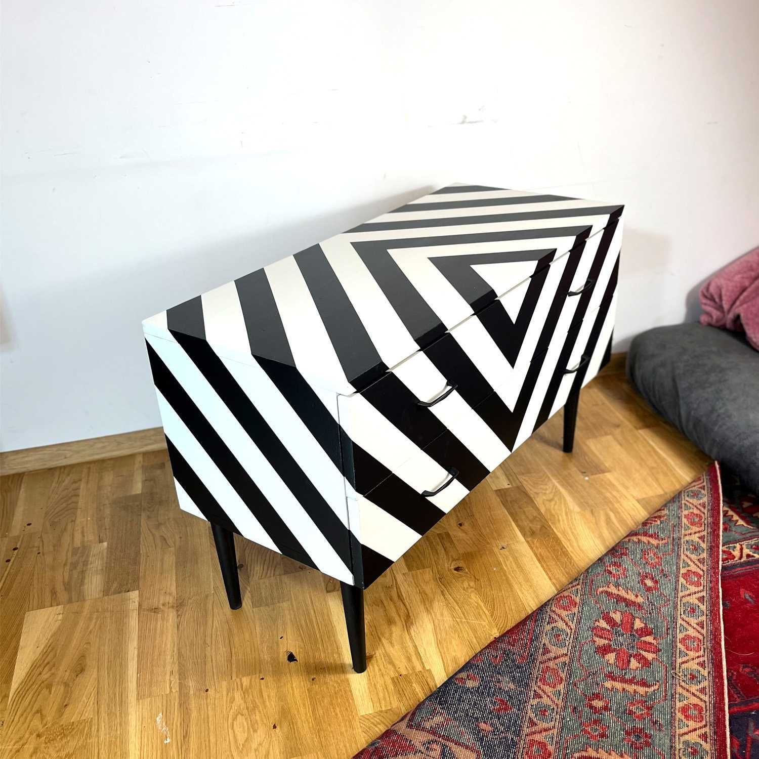 szafka na buty komoda sideboard vintage prl TRANSPORT GRATIS