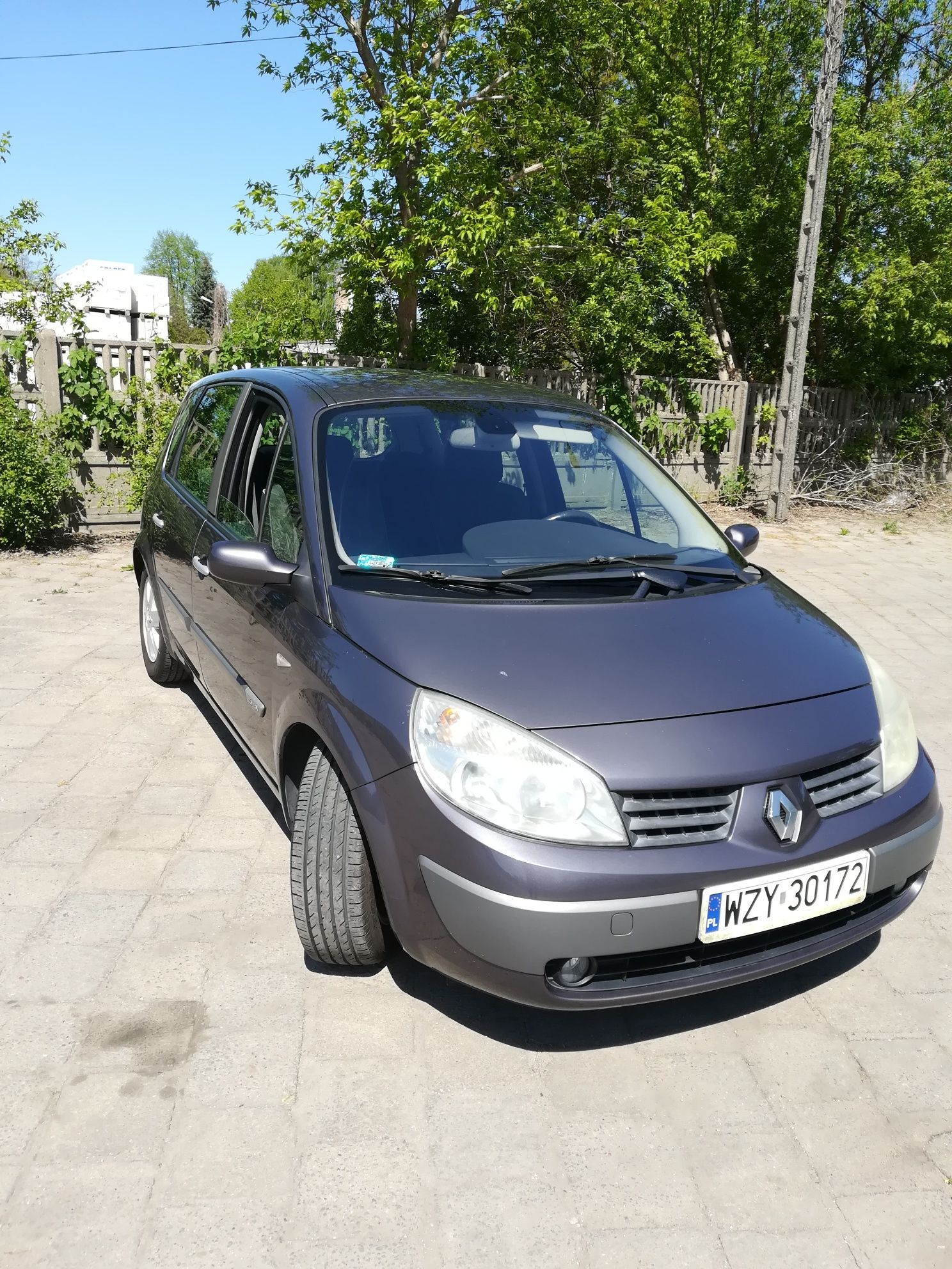 Renault Scenic 2, 1.6, 16V benzyna-gaz, 2003, stan bdb.