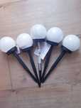 Nowe lampy solarne marki Pepco 5 sztuk