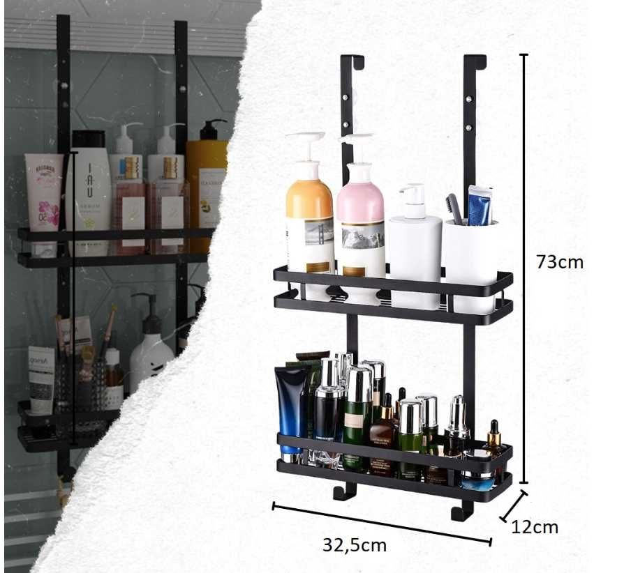 Nowoczesna Półka Wisząca Łazienkowa Pod Prysznic Loft *WYPRZEDAŻ*