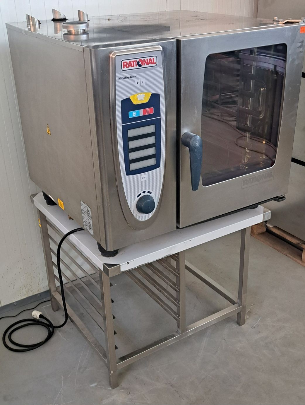 Пароконвектомат газовий RATIONAL SCC 61 G на 6 рівнів