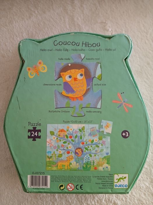 Vendo puzzles da DJECO Castelo Medieval / A Coruja