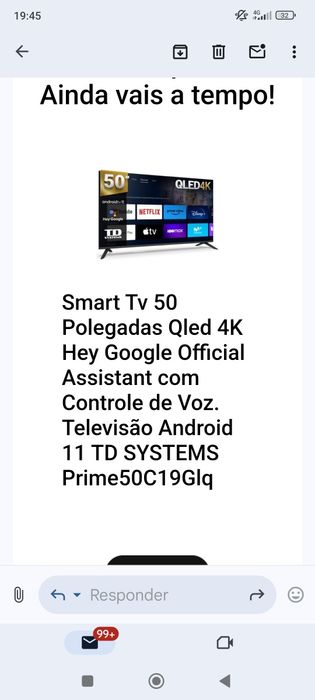 Smart Tv 50 polegadas 4k