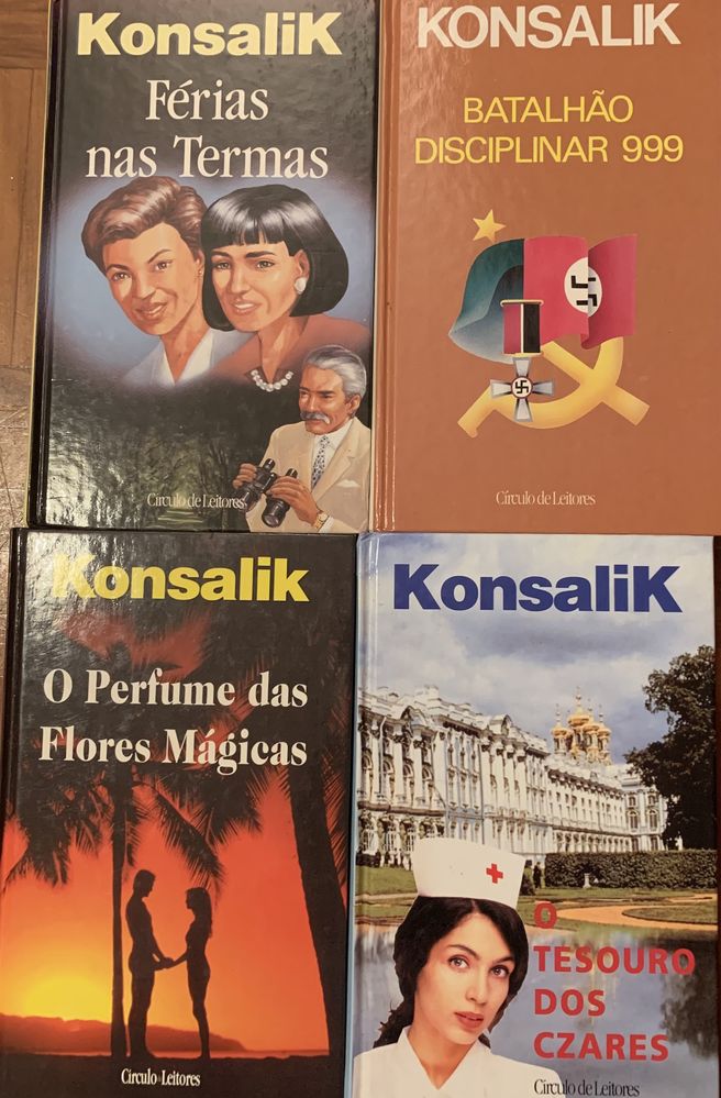 Livros Konsalik 2