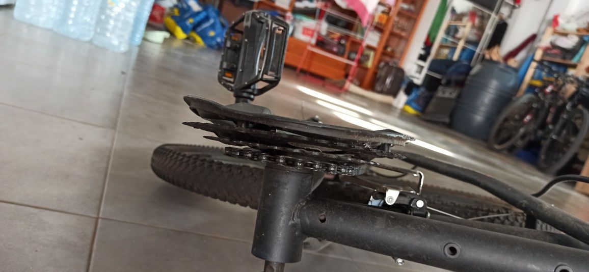Bicicleta para peças