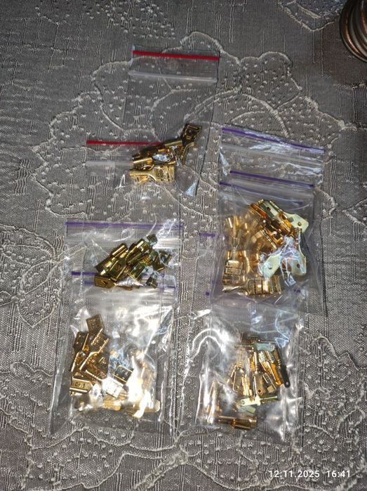 Nakamichi Конектори Штекери, Кабелі - ціна вказана за весь лот!