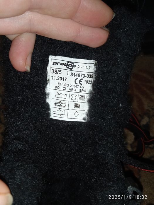 Робочі зимові черевики Prabos