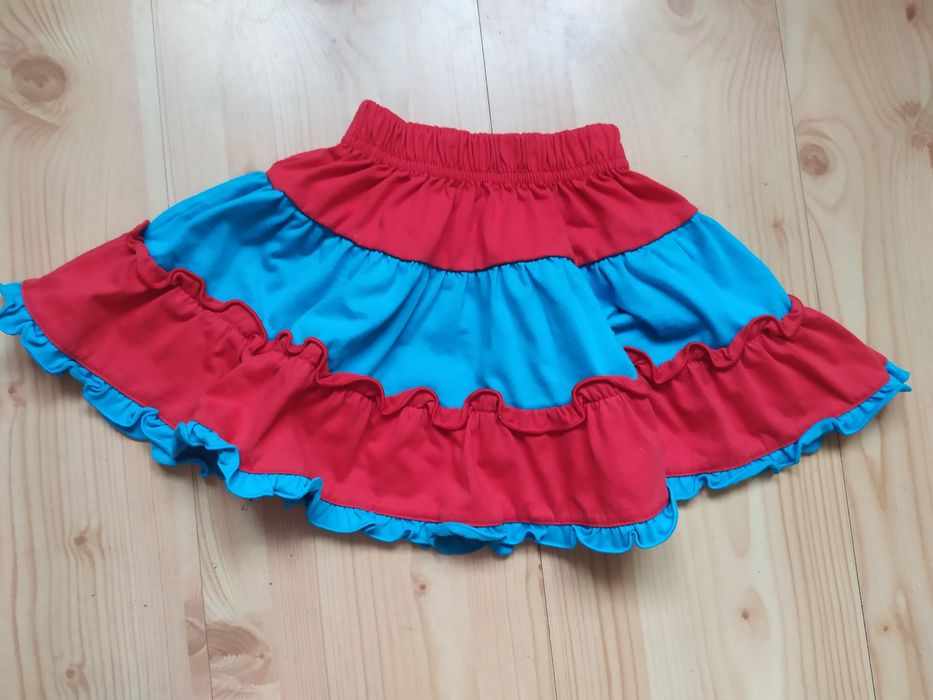 Spódnica "lambadówka" dla dziewczynki