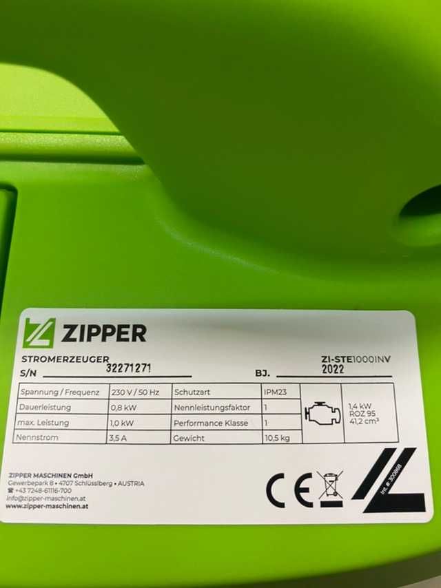 Інвентерний генератор Zipper