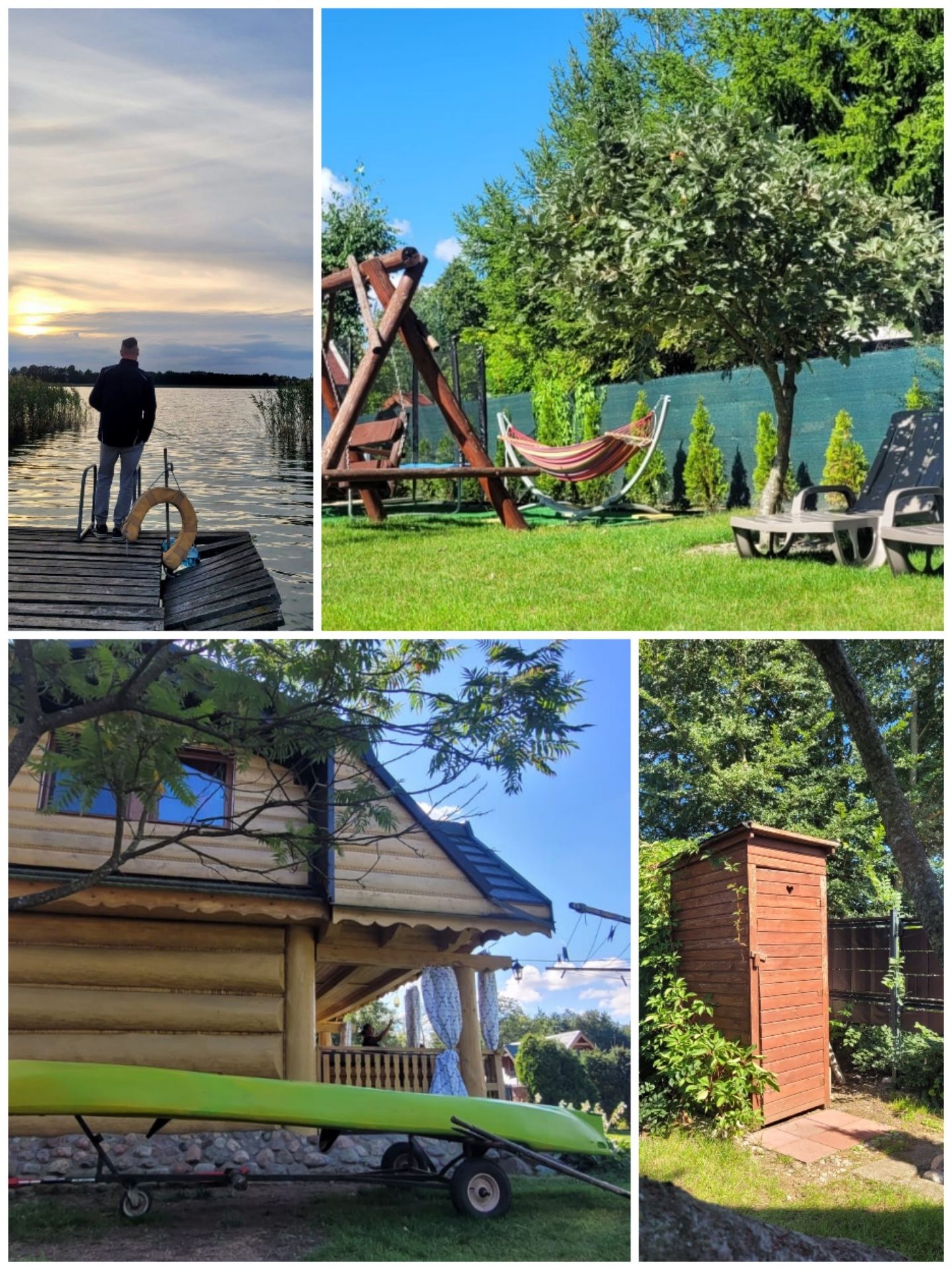 Domek nad jeziorem do wynajęcia Mazury 10 osób