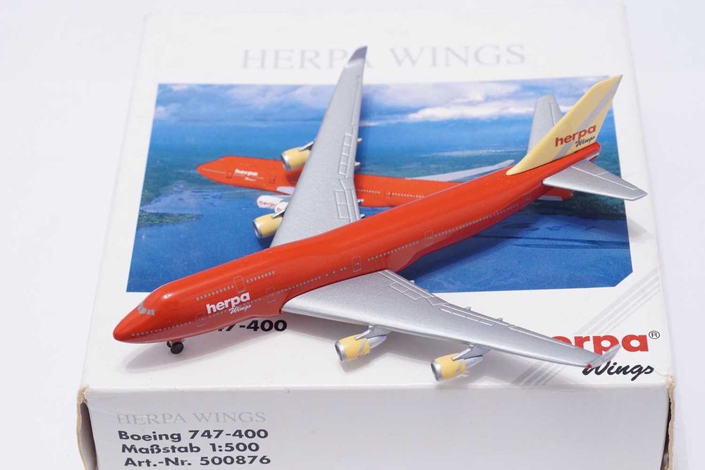 HERPA Wings Boeing 747-400
