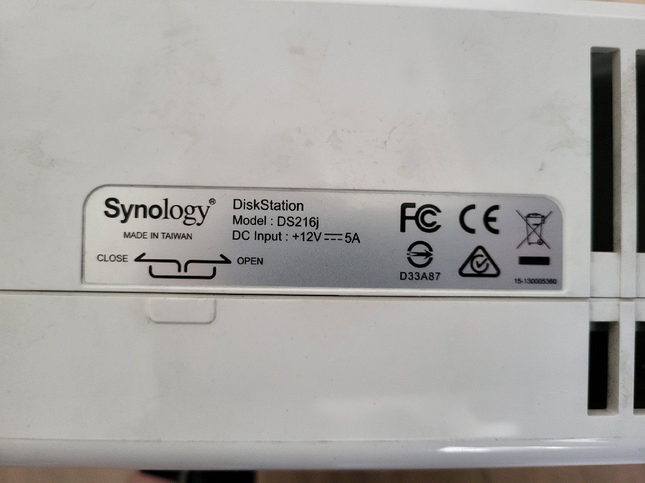 Synology NAS DS216j