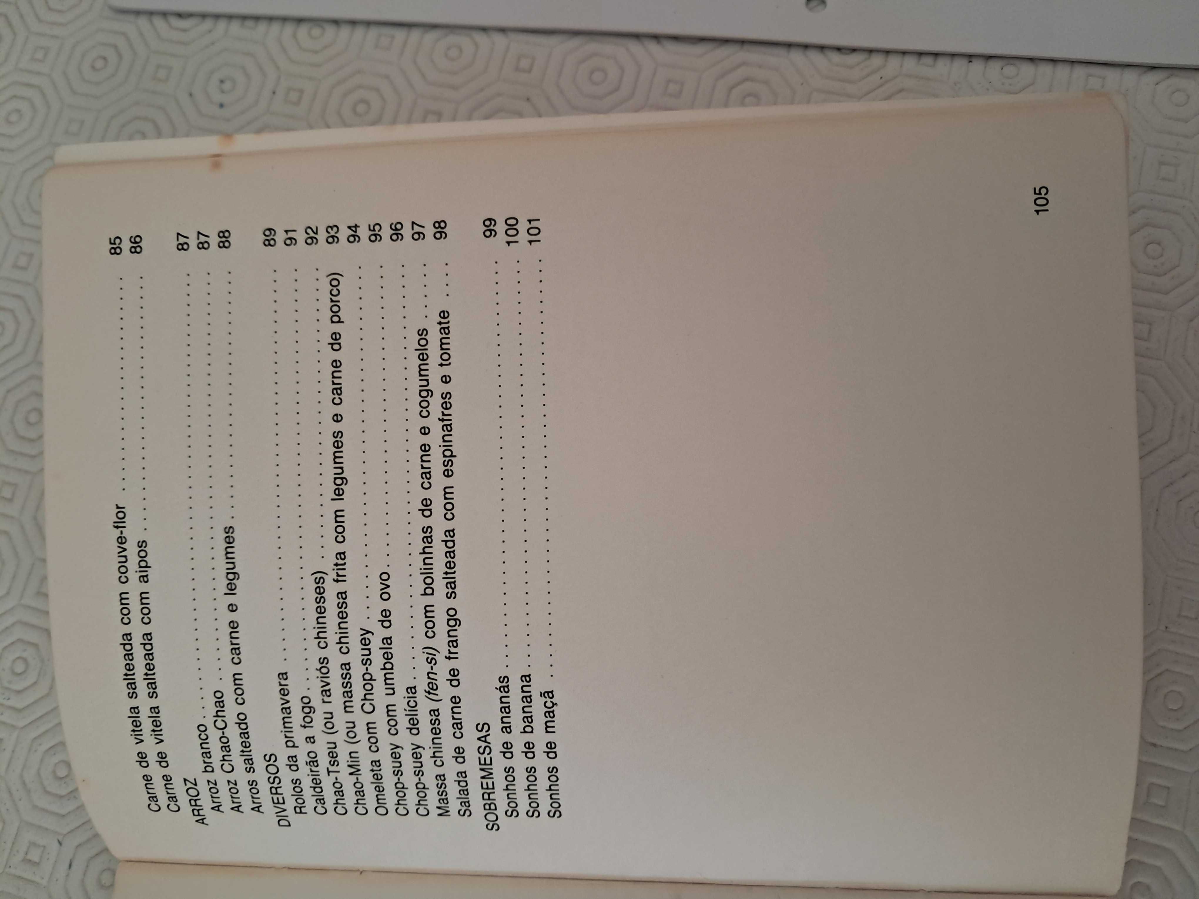 Livro "Cozinha Chinesa" de Li Ching