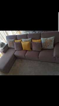 Sofa com Chaise L.