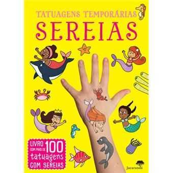 Tatuagens Temporárias Dinossauros / Sereias