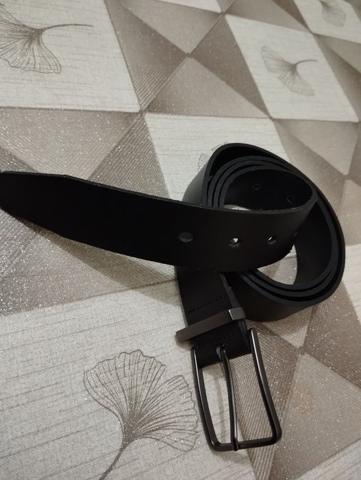 Ремень мужской кожаный