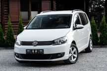 Volkswagen Touran 2.0d 140KM DSG Grzane Fotele Parktronic Tempomat Nav Serwis