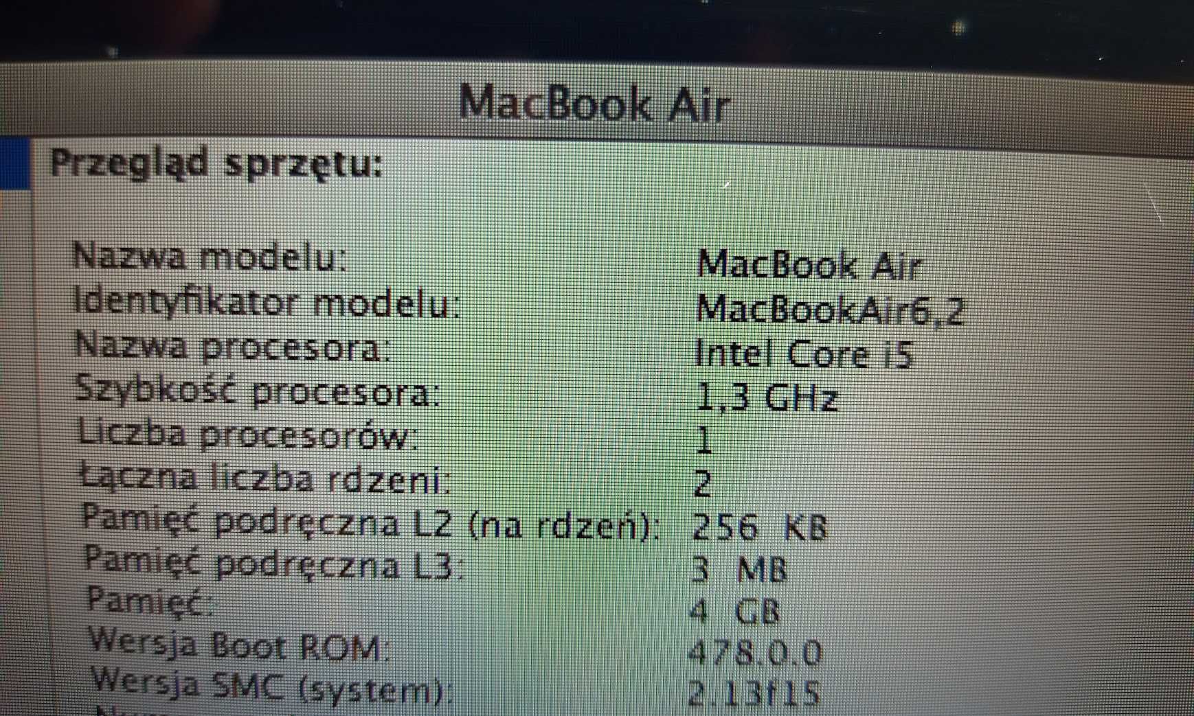 Apple MacBook Air A1466