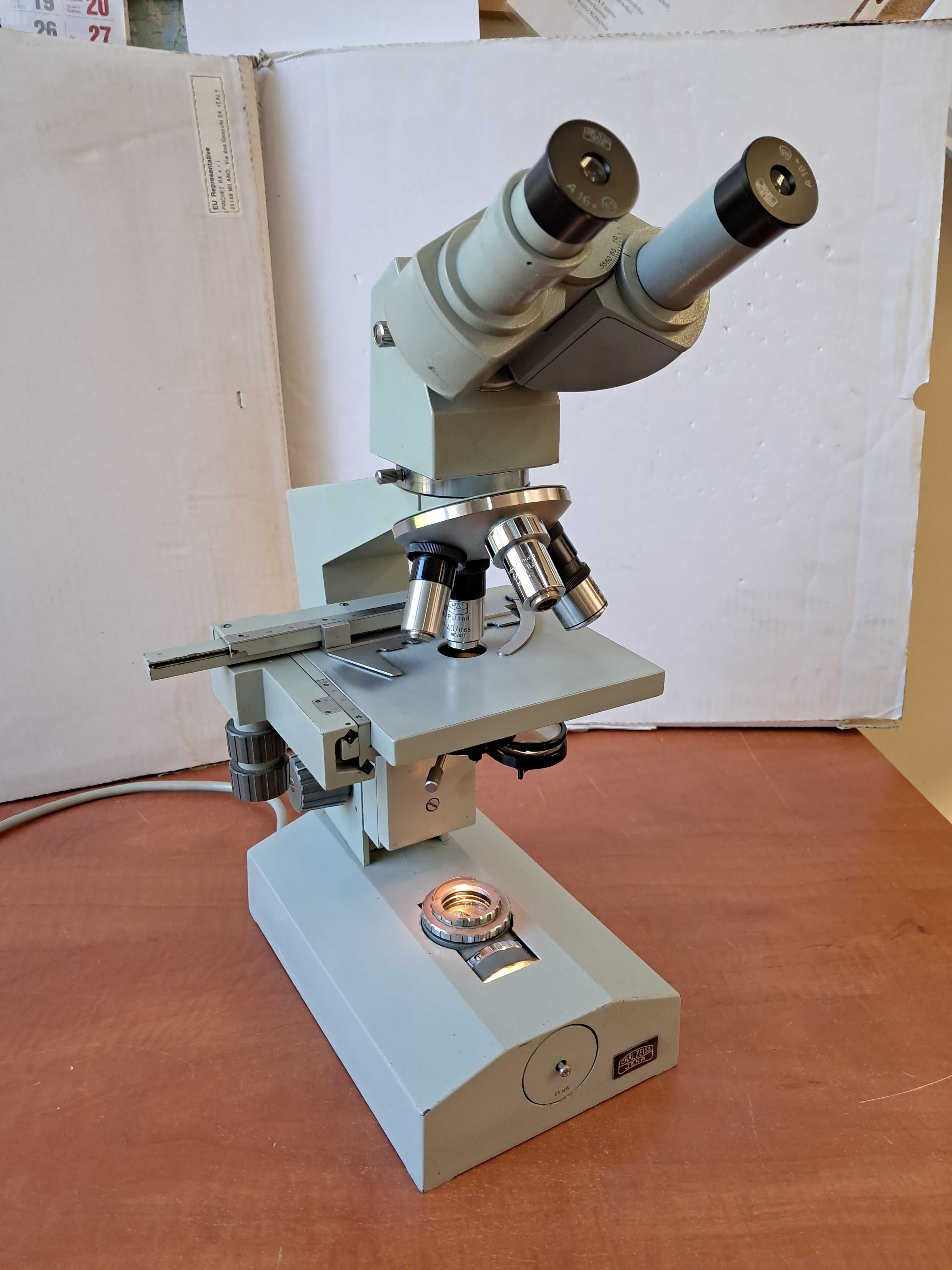 Mikroskop biologiczny Zeiss Laboval 2