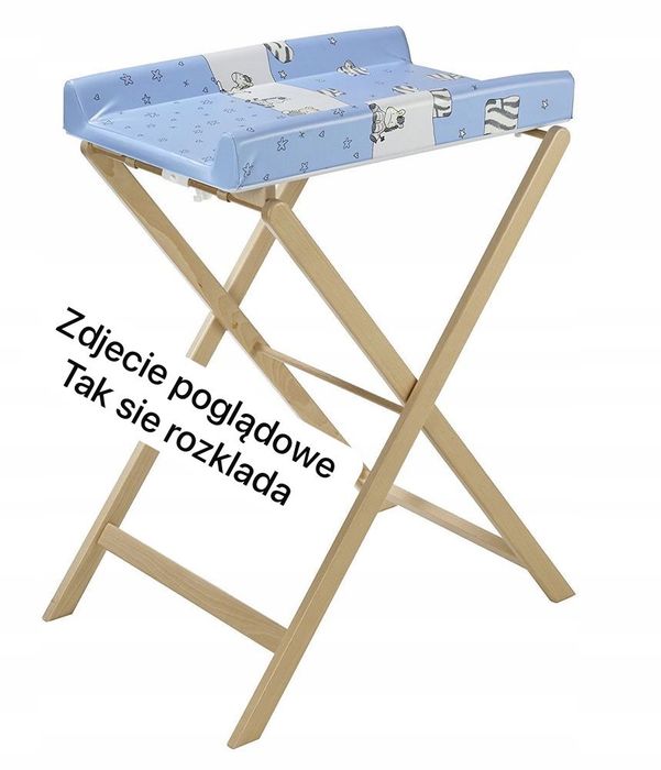 Rozkładany Przewijak  dla dziecka niemowlaka do zmiany poeluszek