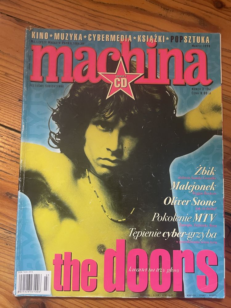 Wszystkie egzemplarze czasopisma „Machina”, rocznik 1998