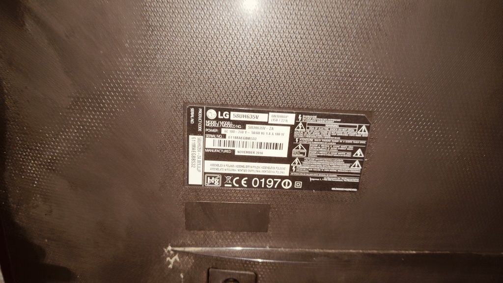 Smart tv ue50ru7092 55pus6703 43lh630v 58uh635v