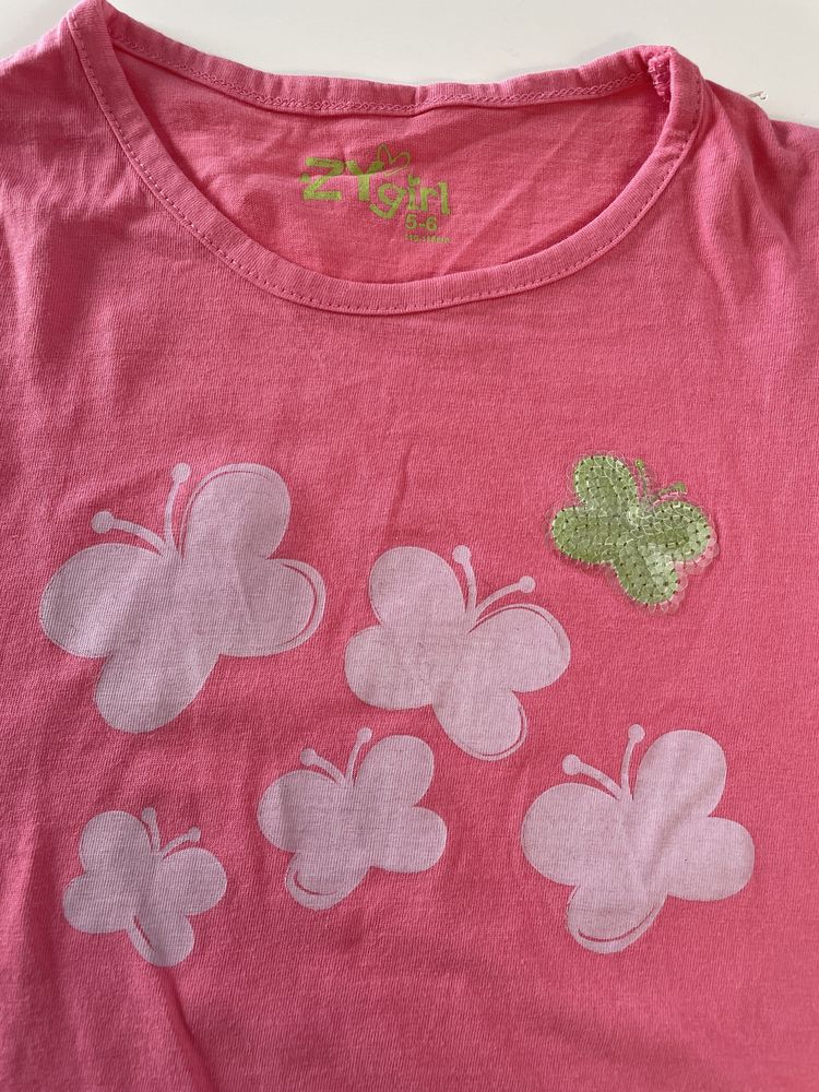 Tshirt menina tamanho 5-6 anos