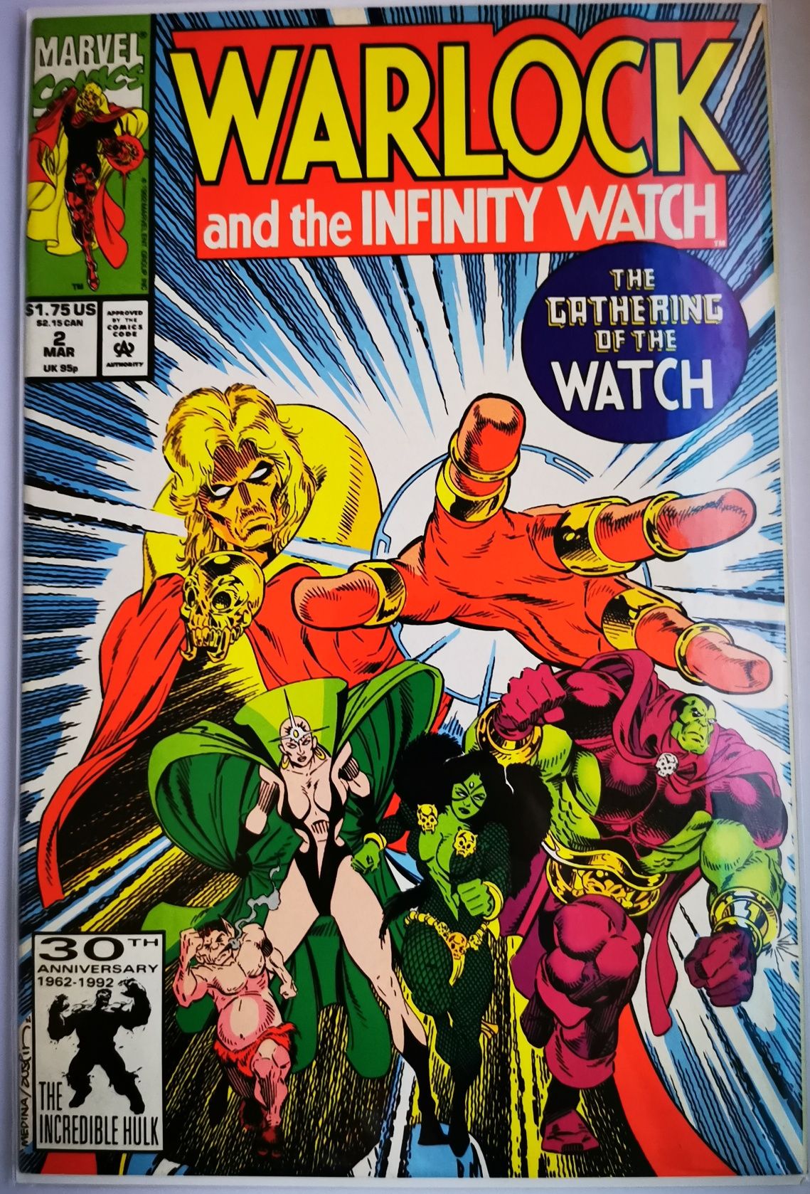 Comics - warlock and the Infinity wacth