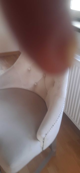 Krzesła z kołatkami dwie sztuki