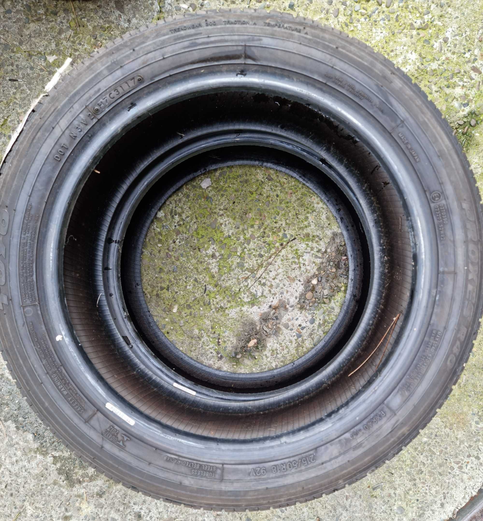 215/50R18 TOYO Proxes R40  * Opony Lato * 7mm bieżnika * 24h **# 217 K
