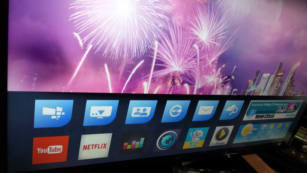 tv led smart 4k philips 50pus6162/12 50polgadas 1.26m