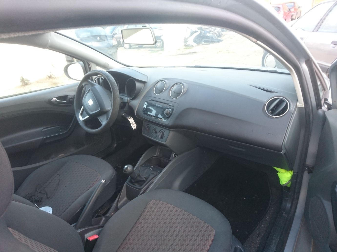 Peças Seat Ibiza 6J, motor BMS, frente completa, airbags, porta, caixa