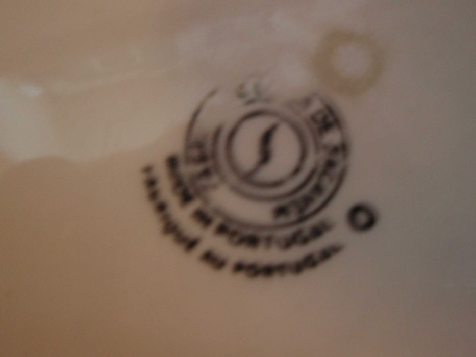 conjunto 5 pratos loiça de Sacavém