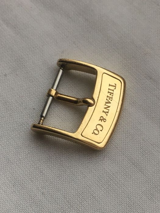 Klamerka  Tiffany &Co, 18k złoto. 16mm