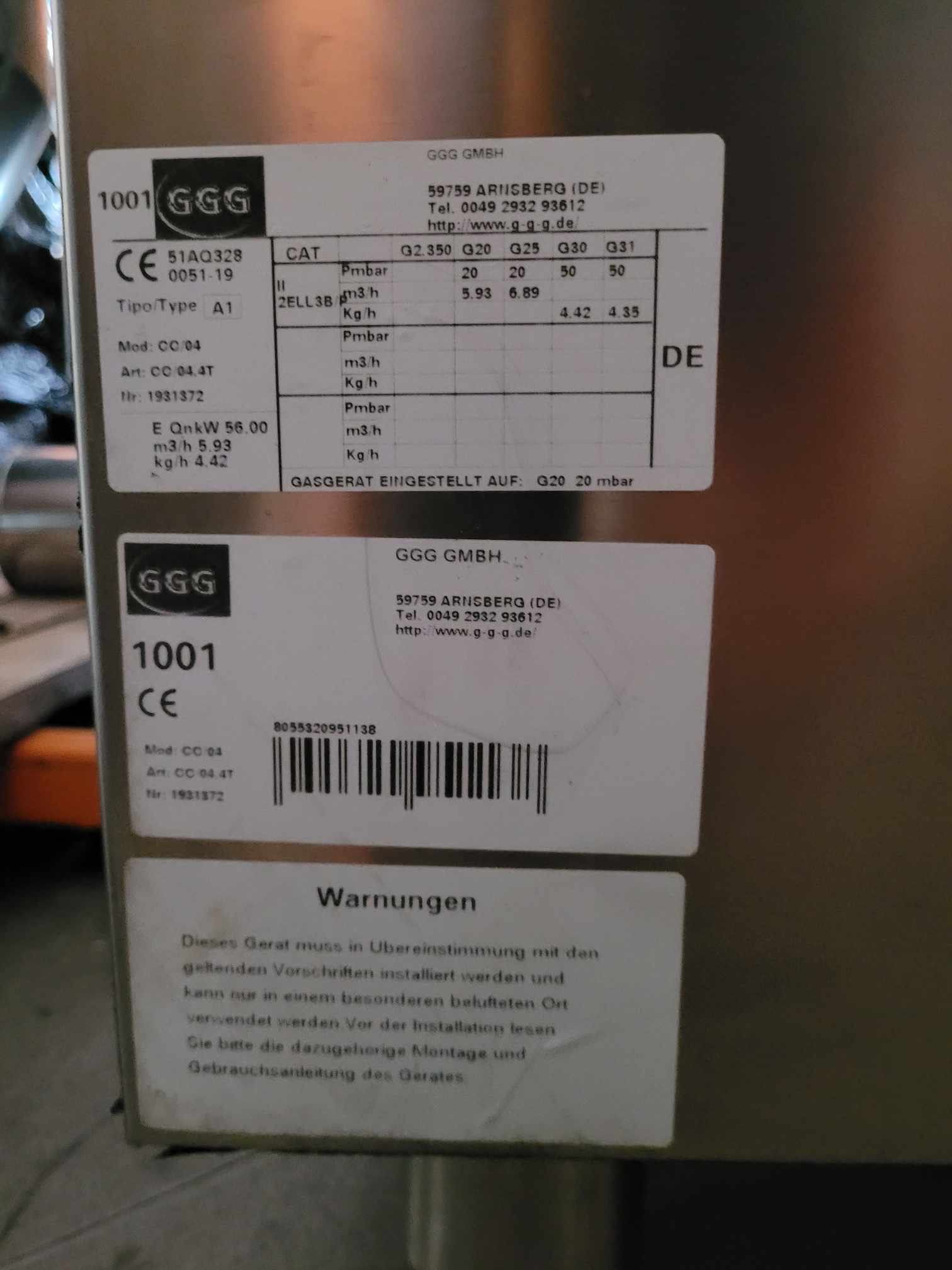 NOWA kuchnia gazowa na WOKI.  Wok gazowy poczwórny 56kW.