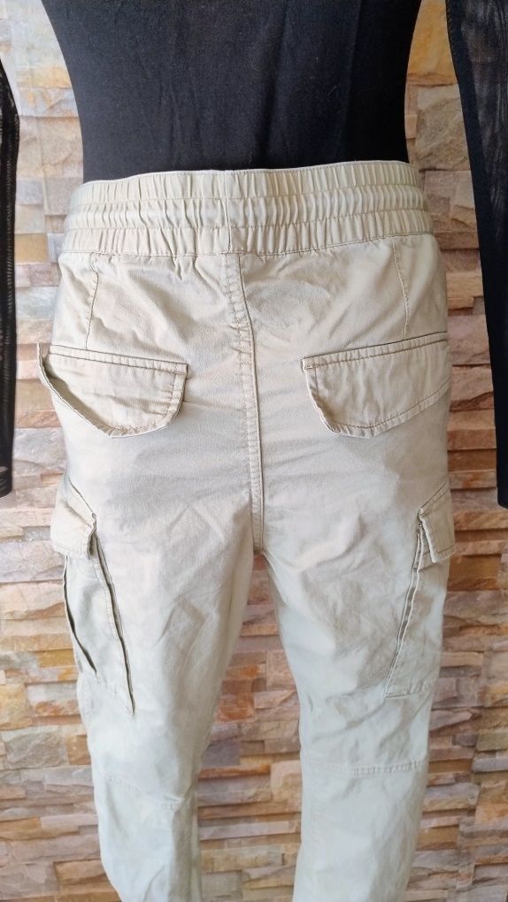 Spodnie cargo bojówki jogger rozmiar XS Oversize