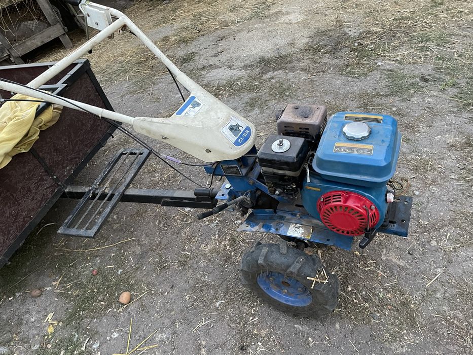 Мотоблок Зубр гарноі якості , використовцвася рідко