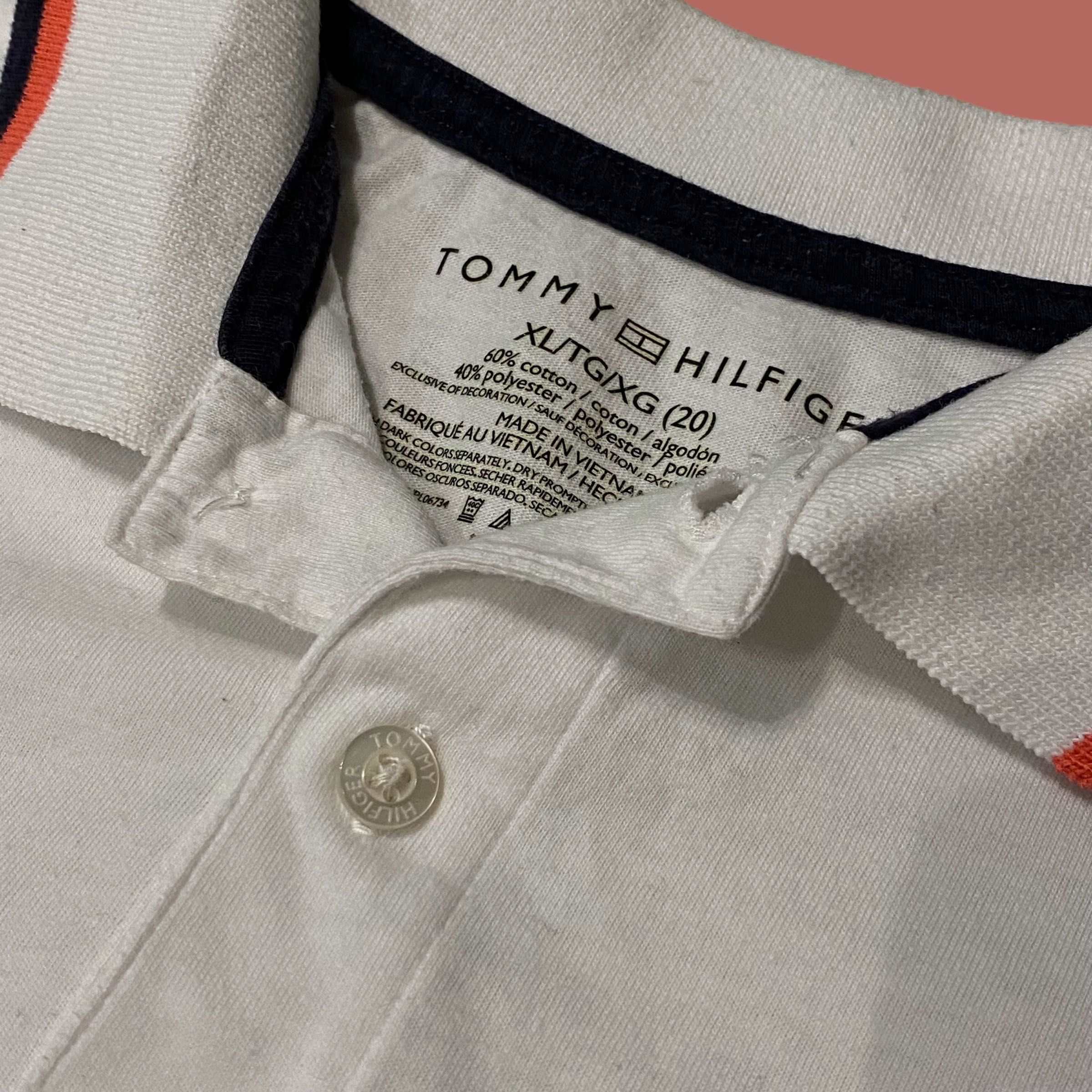 Polo Homem Manga Curta Tommy Hilfiger (tam S)