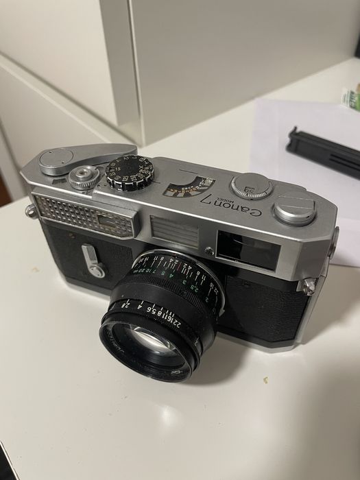 Canon 7 analogica revista