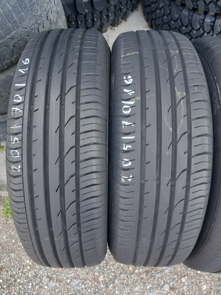 4x Opony Używane Letnie 205/70R16 Continental